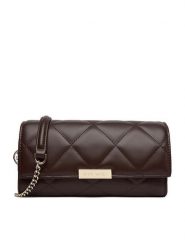 Nine West Torebka CEO-MONTANA-LDA7800A Brązowy. Brązowe torebki wieczorowe damskie Nine West, bez wzorów, z materiału, bez dodatków. Za 179.99 zł.