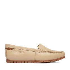 Mokasyny Lasocki. Brązowe mokasyny damskie Lasocki, bez obcasa. Za 179.99 zł.