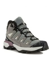 SALOMON Skórzane buty trekkingowe "X Ultra 360 GTX" w kolorze zielonym rozmiar: 38 2/3. Zielone obuwie trekkingowe damskie Salomon, z gore-texu, bez zapięcia. Za 588.81 zł.