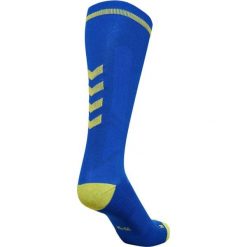 Skarpety sportowe dla dorosłych Hummel Elite Indoor Sock High. Niebieskie skarpetki damskie Hummel, bez wzorów. Za 88.00 zł.