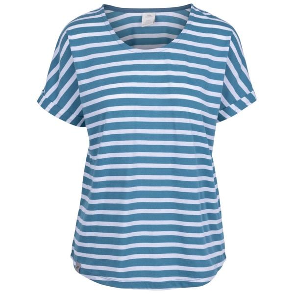 Koszulka Megan Dla Kobiet. Niebieskie koszulki damskie Trespass, l, bez wzorów, bez kołnierzyka, bez ramiączek. Za 63.99 zł.