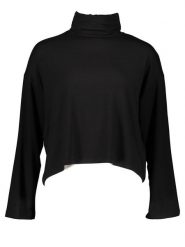 Vero Moda Koszulka w kolorze czarnym rozmiar: XS. Czarne koszulki damskie Vero Moda, xs, bez wzorów, z lyocellu, bez kołnierzyka, bez ramiączek. Za 98.95 zł.