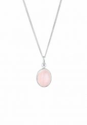 Elli Damski soliter zawieszka Basic Elegant z różowym kwarcem w srebrze 925 Sterling Silver. Naszyjniki 1 ct. Czerwone naszyjniki damskie Elli, z kwarcem, srebrne. Za 211.64 zł.