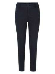 Ilse Jacobsen Spodnie w kolorze granatowym rozmiar: W30. Niebieskie rurki damskie Ilse Jacobsen, bez wzorów, z materiału. Za 136.13 zł.