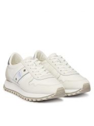 Blauer Sneakersy S6MILLEN03/NYM Biały. Białe obuwie sportowe damskie Blauer, ze skóry, bez zapięcia. Za 509.99 zł.