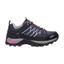 Buty trekkingowe damskie CMP Rigel Low. Czarne obuwie trekkingowe damskie CMP, z materiału, bez zapięcia. Za 614.00 zł.