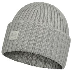 Czapka dla dorosłych Buff Ervin Merino Hat Beanie. Szare czapki damskie Buff, na zimę, bez wzorów, z wełny. W wyprzedaży za 137.94 zł.