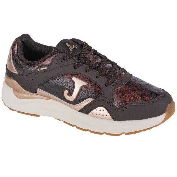 Buty sportowe Sneakersy damskie, Joma C.6100 Lady 2224. Brązowe obuwie sportowe casual damskie Joma, bez zapięcia, trekkingowe. Za 99.99 zł.