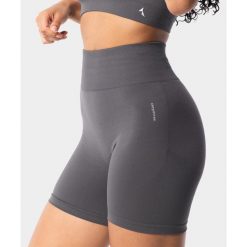 Szorty bezszwowe sportowe damskie Carpatree Simply Seamless. Szare obuwie sportowe damskie Carpatree, z materiału, na fitness i siłownię. Za 99.99 zł.