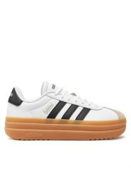 Adidas Sneakersy Vl Court Bold IH3083 Biały. Białe obuwie sportowe damskie Adidas, ze skóry, bez zapięcia. Za 284.99 zł.
