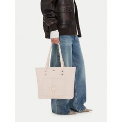 Torebka JENNY. Brązowe shopper bag Jenny, bez dodatków. Za 139.99 zł.