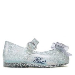 Baleriny Melissa. Niebieskie baleriny dziewczęce Melissa, bez wzorów, bez obcasa, bez zapięcia. Za 239.99 zł.