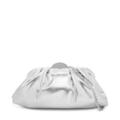 Torebka Valentino. Szare torebki wieczorowe damskie Valentino, bez wzorów, bez dodatków. Za 549.99 zł.