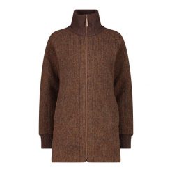 Bluza damska turystyczna CMP 34M0776. Brązowe bluzy damskie CMP, m, bez wzorów, bez kaptura. Za 591.00 zł.