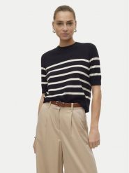 Vero Moda Sweter Saba 10306829 Czarny Regular Fit. Czarne swetry klasyczne damskie Vero Moda, s, z syntetyku, bez kołnierzyka. Za 129.99 zł.
