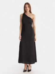Vero Moda Sukienka koktajlowa Mollie 10335400 Czarny Regular Fit. Czarne sukienki damskie Vero Moda, bez wzorów, z syntetyku, wizytowe, bez ramiączek. Za 229.99 zł.