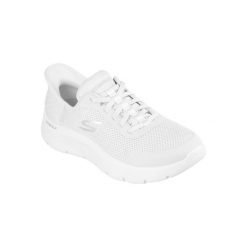 Buty SKECHERS GO WALK FLEX GRAND ENTRY Biały. Białe obuwie sportowe treningowe Skechers, z materiału, trekkingowe, Skechers Sport. Za 332.99 zł.