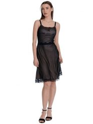 Vive Maria Sukienka "Boudoir Tulle" w kolorze czarnym rozmiar: M. Czarne sukienki damskie Vive Maria, bez wzorów, z koronki, bez ramiączek. Za 167.28 zł.