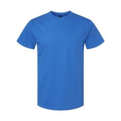 Koszulka Unisex Dla Dorosłych Softstyle Midweight. Niebieskie bluzki damskie GILDAN, l, bez wzorów, sportowe, bez kołnierzyka, bez ramiączek. Za 44.99 zł.