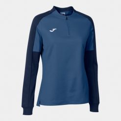 Bluza do piłki nożnej damska Joma Eco Championship. Niebieskie bluzy damskie Joma, xl, bez wzorów, bez kaptura. Za 152.05 zł.