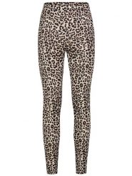 Sublevel Legginsy w kolorze jasnobrązowo-czarnym rozmiar: M/L. Brązowe legginsy damskie Sublevel, l, bez wzorów. Za 52.95 zł.