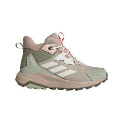 Damskie buty trekkingowe adidas Terrex Anylander. Brązowe obuwie trekkingowe damskie Adidas, bez zapięcia. Za 474.00 zł.