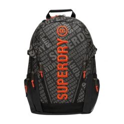 Plecak damski Superdry Tarp Aop. Czarne plecaki Superdry, bez wzorów. Za 390.85 zł.