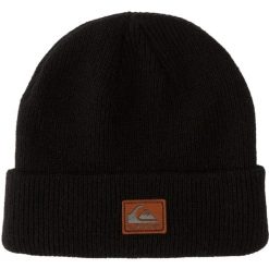 Czapka dla dorosłych Beanie. Czarne czapki damskie Quiksilver, bez wzorów. Za 119.99 zł.