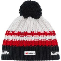 Czapka Eisbar Kova Pompon MÜ SKA. Białe czapki damskie Eisbär, bez wzorów. Za 259.90 zł.