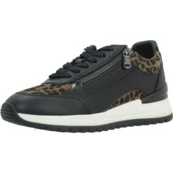 Buty GEOX D6600A 08521 Czarny. Czarne obuwie trekkingowe damskie Geox, z syntetyku, bez zapięcia. Za 579.99 zł.