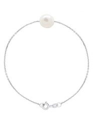 ATELIERS SAINT GERMAIN Srebrna bransoletka z perłą rozmiar: onesize. Szare bransoletki damskie ATELIERS SAINT GERMAIN, srebrne. Za 195.99 zł.