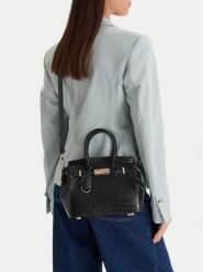 Nine West Torebka CEO-Lexa-LDA8378 Czarny. Czarne torebki klasyczne damskie Nine West, z materiału, bez dodatków. Za 199.99 zł.