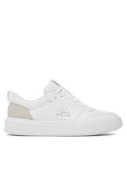 Adidas Sneakersy Park Street IG9852 Biały. Białe obuwie sportowe damskie Adidas, ze skóry, bez zapięcia. Za 309.99 zł.