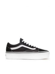 Vans Tenisówki Old Skool Platfor VN0A3B3UY28 Czarny. Czarne trampki damskie Vans, bez wzorów, z materiału, bez zapięcia. Za 279.99 zł.
