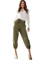 Heine Bluzka w kolorze kremowym rozmiar: 38. Brązowe bluzki damskie Heine, bez wzorów, z wiskozy, bez kołnierzyka, bez ramiączek. Za 48.39 zł.