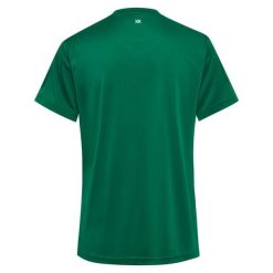 Damski jersey Hummel Core Xk. Zielone koszulki sportowe damskie Hummel, bez wzorów, z jersey, bez ramiączek, do piłki ręcznej. Za 138.50 zł.