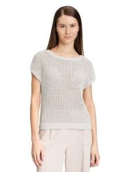 BETTY & CO Sweter w kolorze kremowym rozmiar: 42. Brązowe swetry klasyczne damskie Betty & Co, z poliamidu, bez kołnierzyka. Za 135.49 zł.
