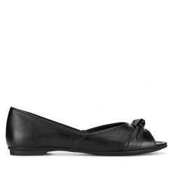 Baleriny Lasocki. Czarne balerinki damskie Lasocki, bez wzorów. Za 149.99 zł.