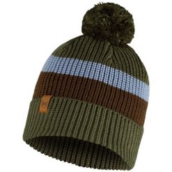 Czapka BUFF KNITTED HAT ELON. Żółte czapki damskie Buff, bez wzorów. W wyprzedaży za 49.46 zł.