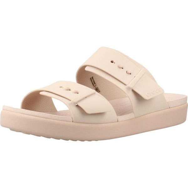 Sandały CROCS 211215C Rose. Czerwone sandały damskie Crocs, bez wzorów, z syntetyku, bez obcasa, bez zapięcia. Za 309.99 zł.