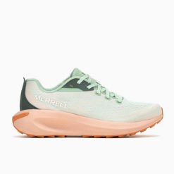 Damskie buty trekkingowe Merrell Morphlite. Niebieskie obuwie trekkingowe damskie Merrell, bez zapięcia. W wyprzedaży za 588.00 zł.