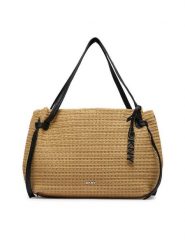 DKNY Torebka Aisling Sm Tote R61ADN78 Beżowy. Brązowe torebki klasyczne damskie DKNY, z syntetyku, bez dodatków. Za 789.99 zł.