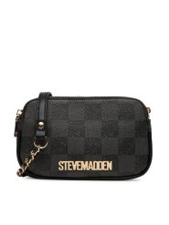 Steve Madden Torebka Bjuni-7 SM13001772 Czarny. Czarne torebki wieczorowe damskie Steve Madden, bez wzorów, ze skóry, bez dodatków. Za 209.99 zł.