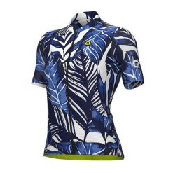 Koszulka rowerowa damska Alé Cycling PR-S Leaf. Białe koszulki damskie ALÉ CYCLING, s, bez wzorów, bez kołnierzyka, bez ramiączek. Za 329.99 zł.