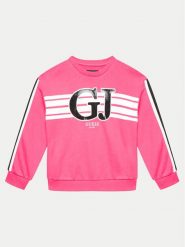 Guess Bluza J4YQ01 KA6R4 Różowy Regular Fit. Czerwone bluzy dziewczęce Guess, z aplikacjami, z bawełny, bez ramiączek, bez kaptura. Za 99.99 zł.