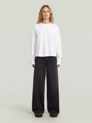 G-Star Dżinsy - Loose fit - w kolorze czarnym rozmiar: W29/L/30. Czarne jeansy damskie G-Star, z podwyższonym stanem. Za 179.95 zł.