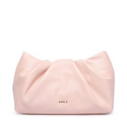 Torebka Furla. Czerwone torebki wieczorowe damskie Furla, bez wzorów, bez dodatków. Za 919.99 zł.