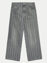 Guess Jeansy J4BA00 D5G40 Szary Relaxed Fit. Szare jeansy dziewczęce Guess, z aplikacjami, z bawełny. Za 329.99 zł.