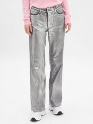 MAC Dżinsy - Dream Wide Kobiety Jeansy srebrny jednolity, 38-32. Szare jeansy damskie MAC. Za 549.95 zł.