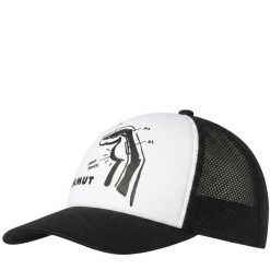 Czapka Mammut Crag Cap Crimp Power Dorośli. Białe czapki z daszkiem damskie Mammut, bez wzorów, z materiału. Za 215.99 zł.